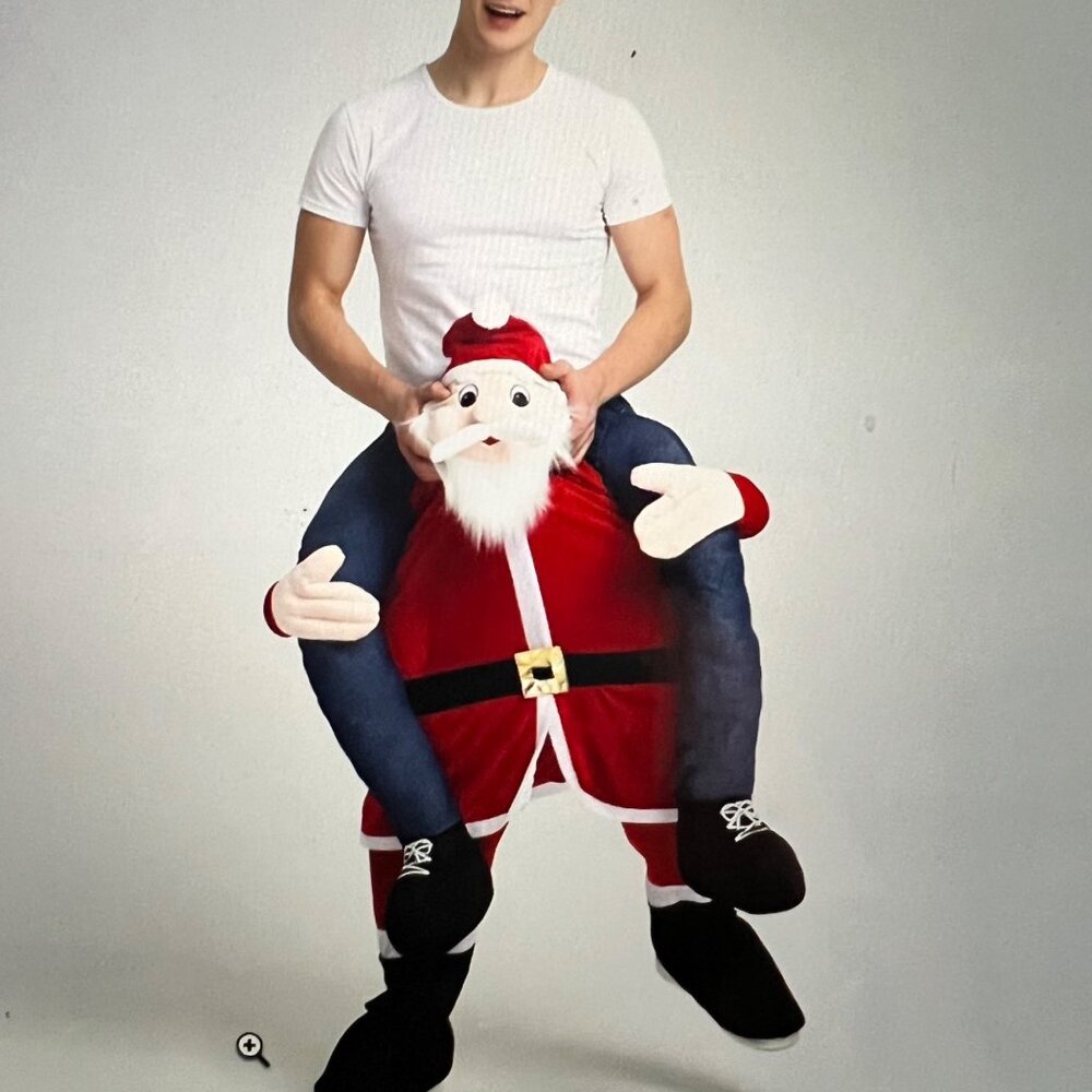 Santa Carry Me Halloween Costume